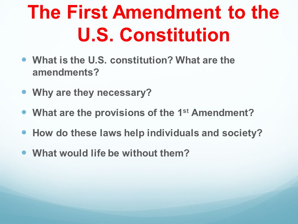 Tenth Amendment to the United States Constitution